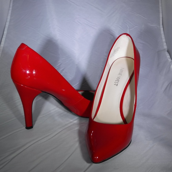Nine West Shoes - NINE WEST RED HEELS SIZE 6